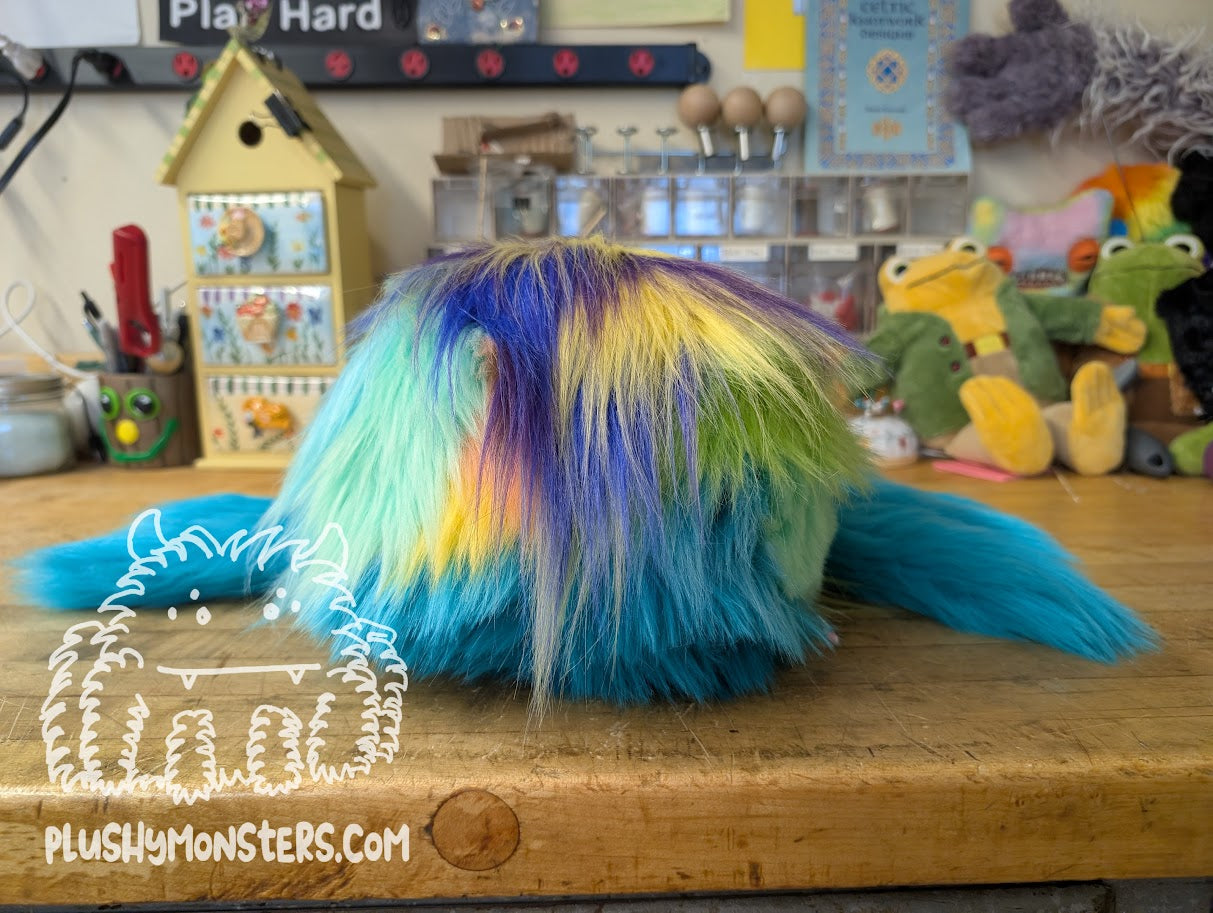 Lil' Turquoise Partial Patches! - Weighted Lil' Guy