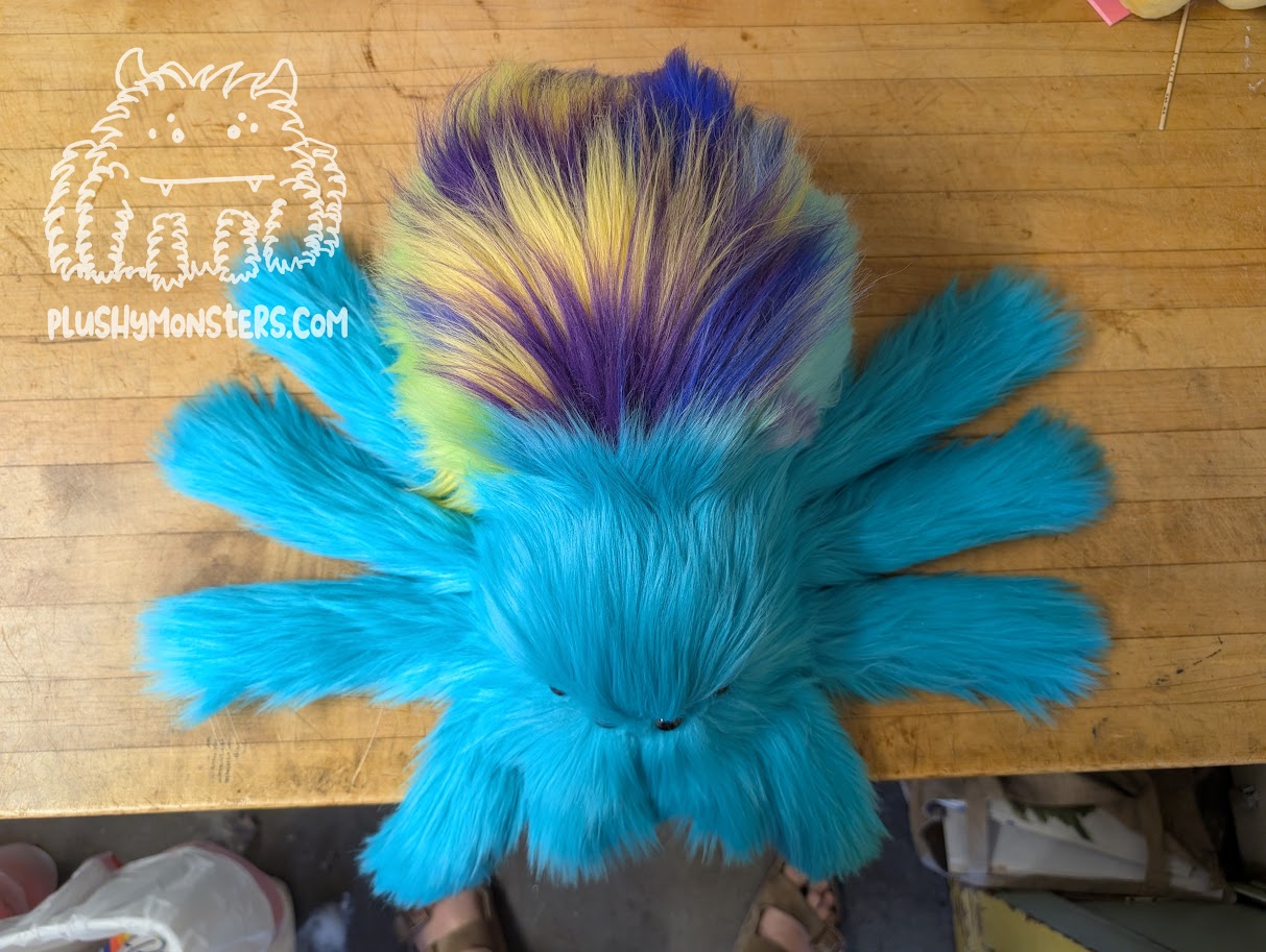 Lil' Turquoise Partial Patches! - Weighted Lil' Guy