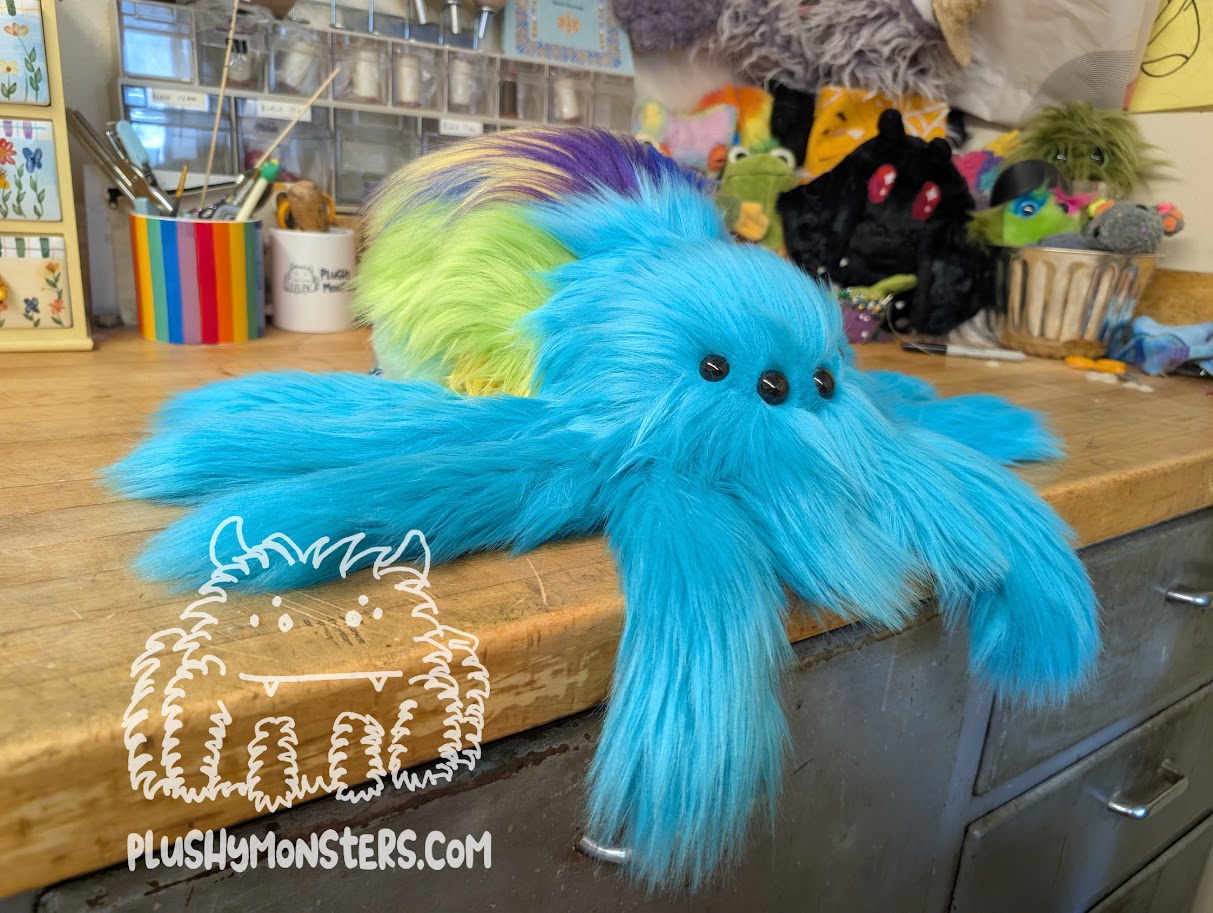 Lil' Turquoise Partial Patches! - Weighted Lil' Guy