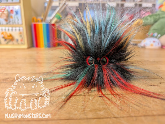 Fireworks Tiny Boi with Red Slit Pupil Eyes!