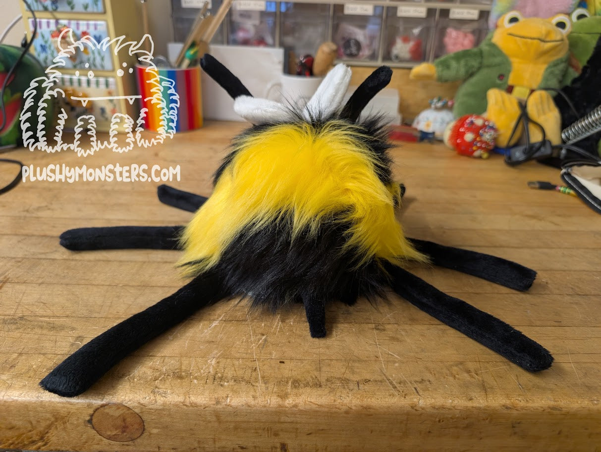 Big Hobo Bumble! With Glittery Rainbow Eyes! For Joe! - Big Hobo Tick in Disguise