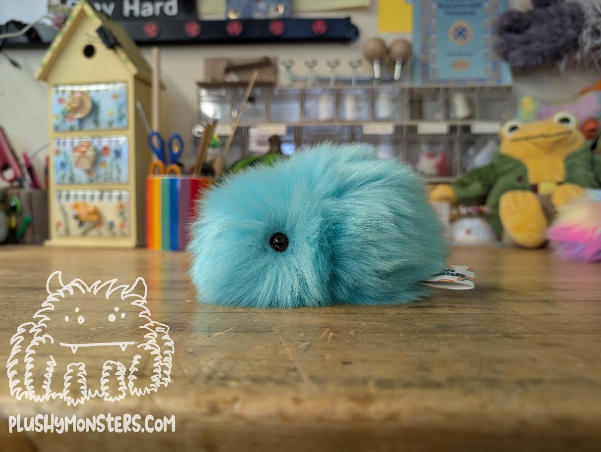 Teal Pill Bug! - Weighted Pill Bug