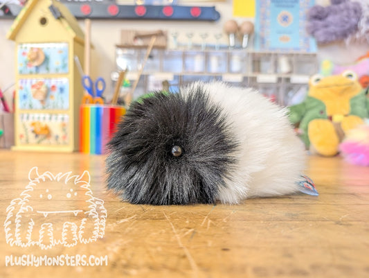 Black and White Pill Bug! - Weighted Pill Bug
