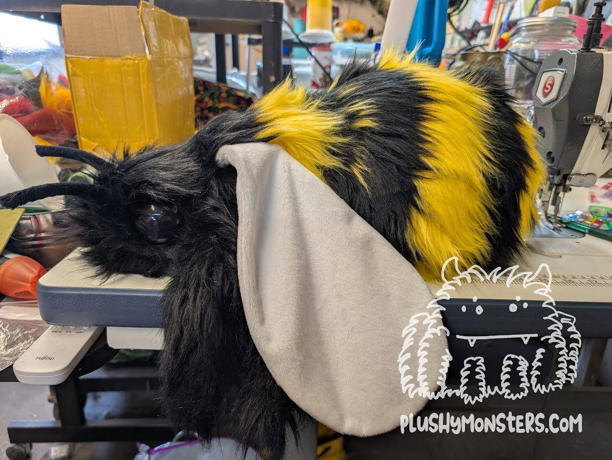 Maria's Herman, the Actual Bee! - Weighted Bumblebee Plushy