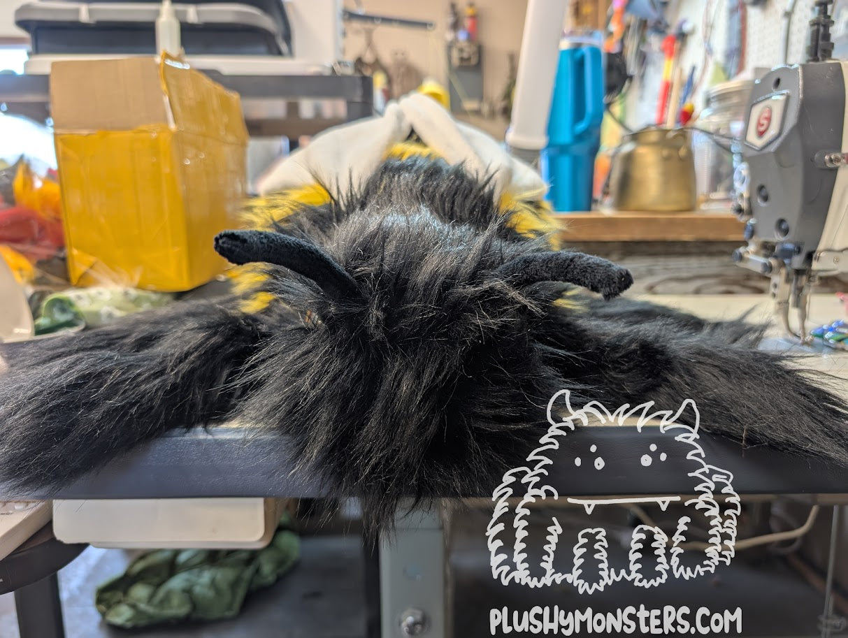 Maria's Herman, the Actual Bee! - Weighted Bumblebee Plushy