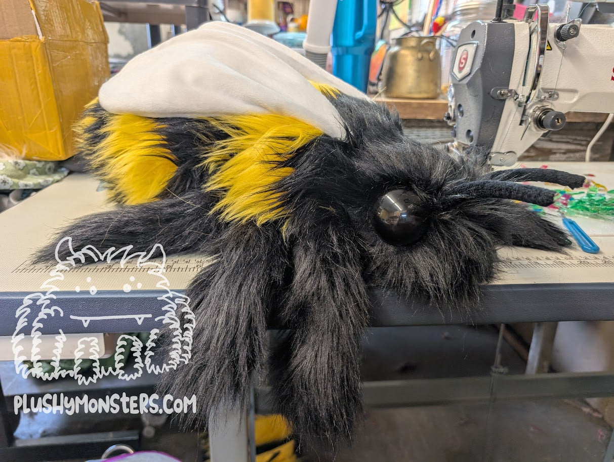 Maria's Herman, the Actual Bee! - Weighted Bumblebee Plushy