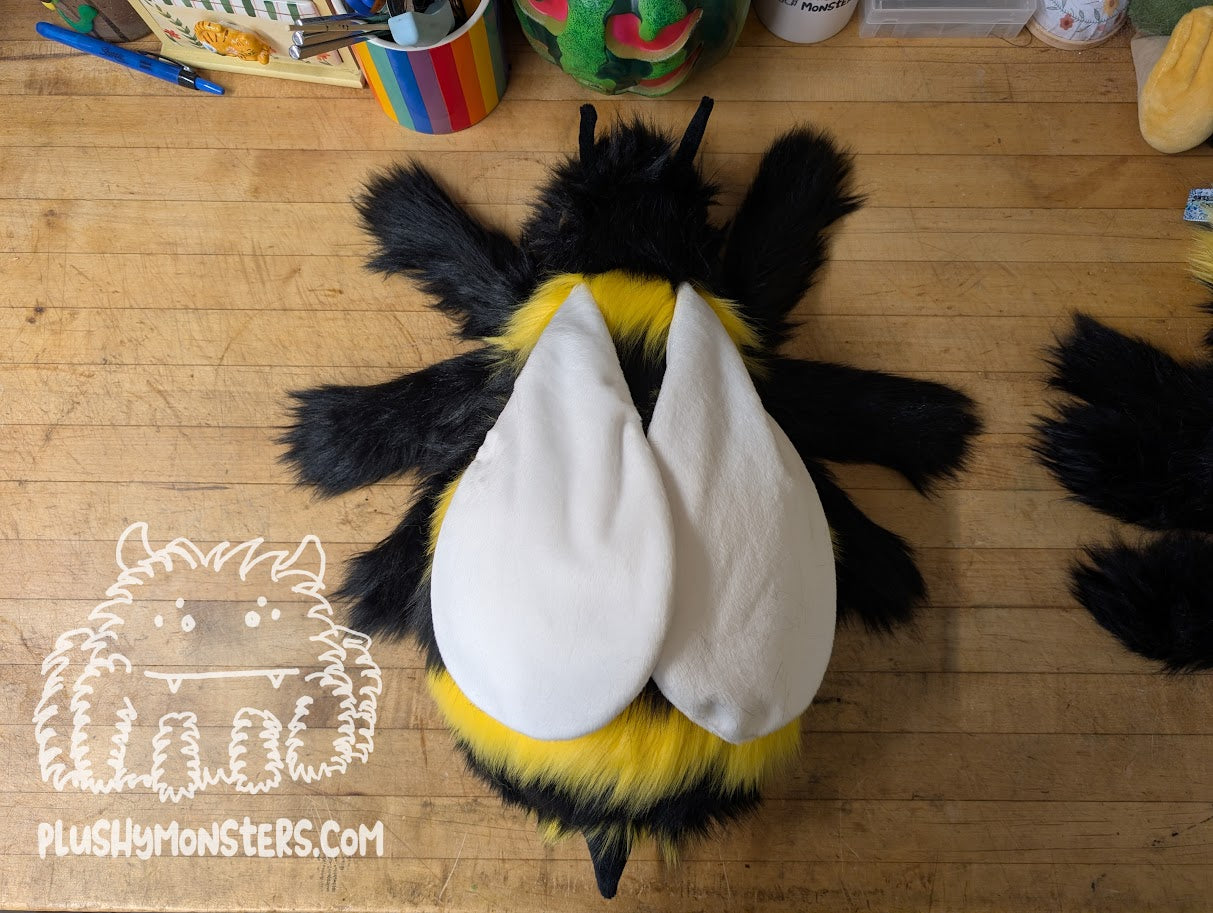 Herman, the Original Actual Bee! - Weighted Bumblebee Plushy