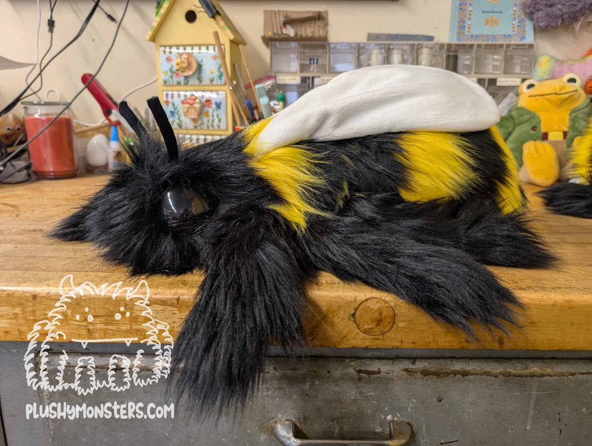 Herman, the Original Actual Bee! - Weighted Bumblebee Plushy