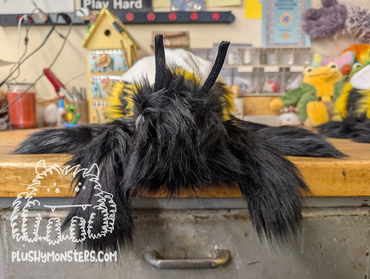 Herman, the Original Actual Bee! - Weighted Bumblebee Plushy
