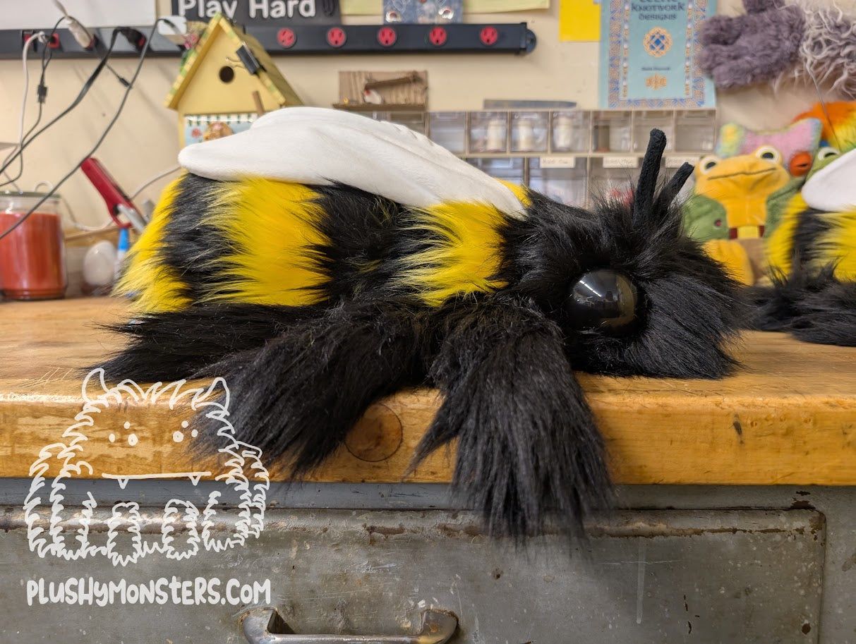 Herman, the Original Actual Bee! - Weighted Bumblebee Plushy