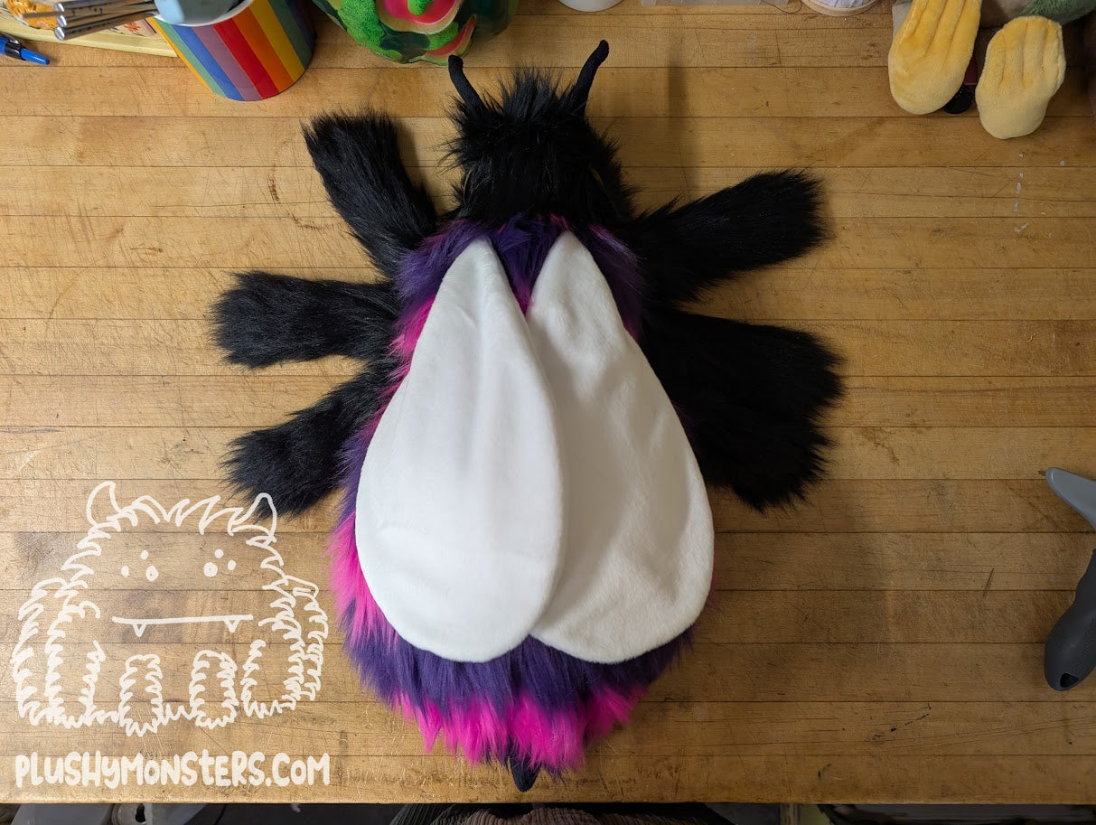 Beeatrice Black! The Actual Bee! - Weighted Bumblebee Plushy