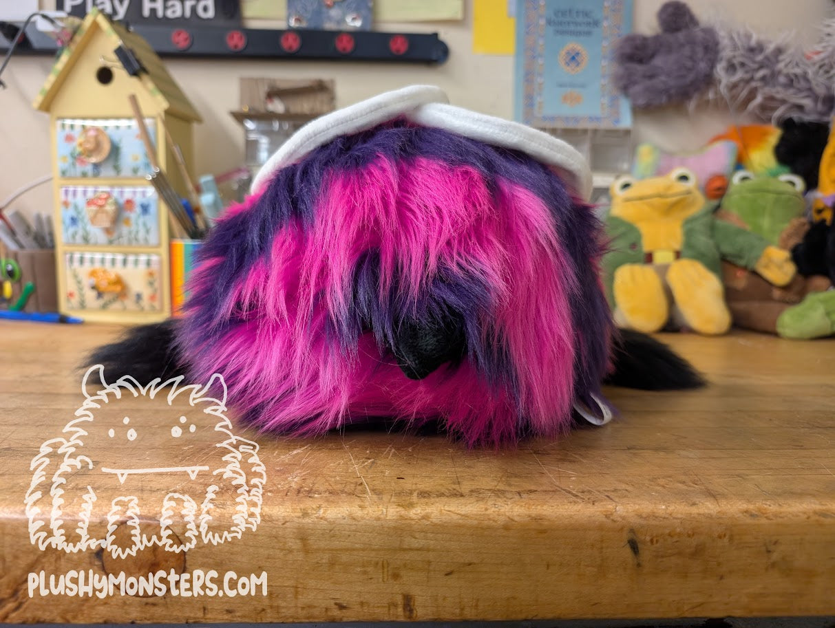 Beeatrice Black! The Actual Bee! - Weighted Bumblebee Plushy