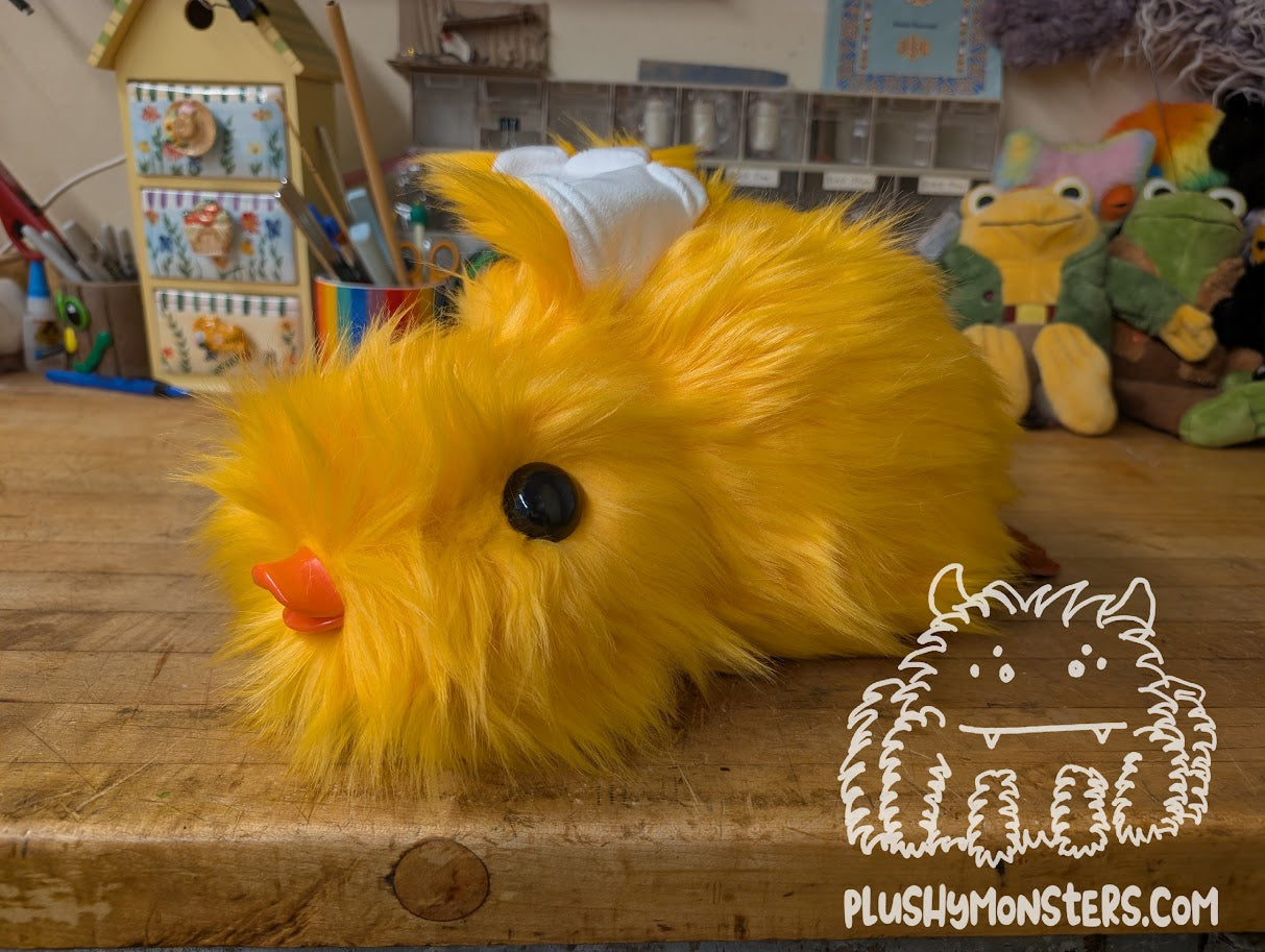 Fussy! - Weighted Duck Plushy