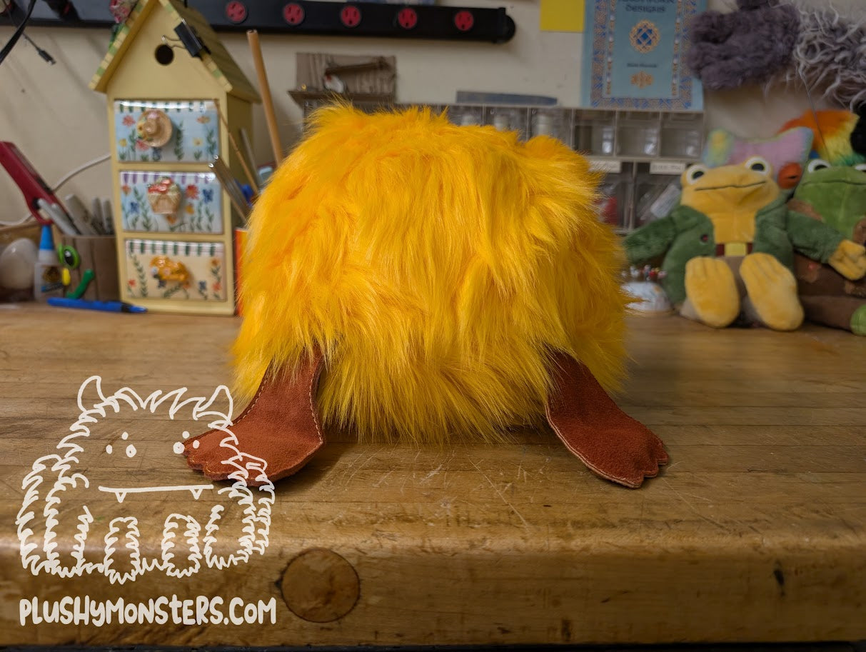 Fussy! - Weighted Duck Plushy