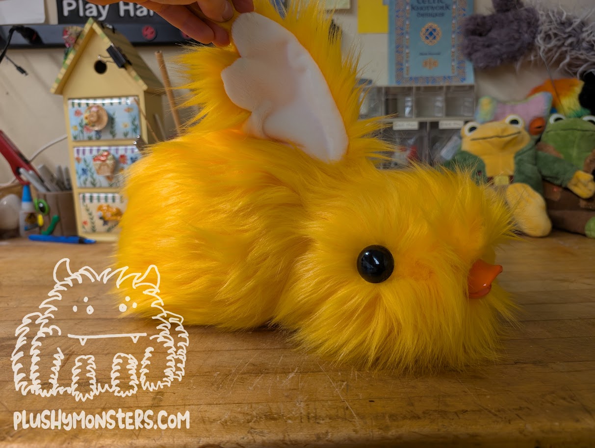Fussy! - Weighted Duck Plushy