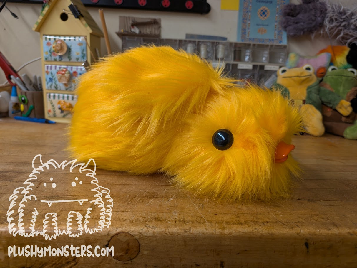 Fussy! - Weighted Duck Plushy