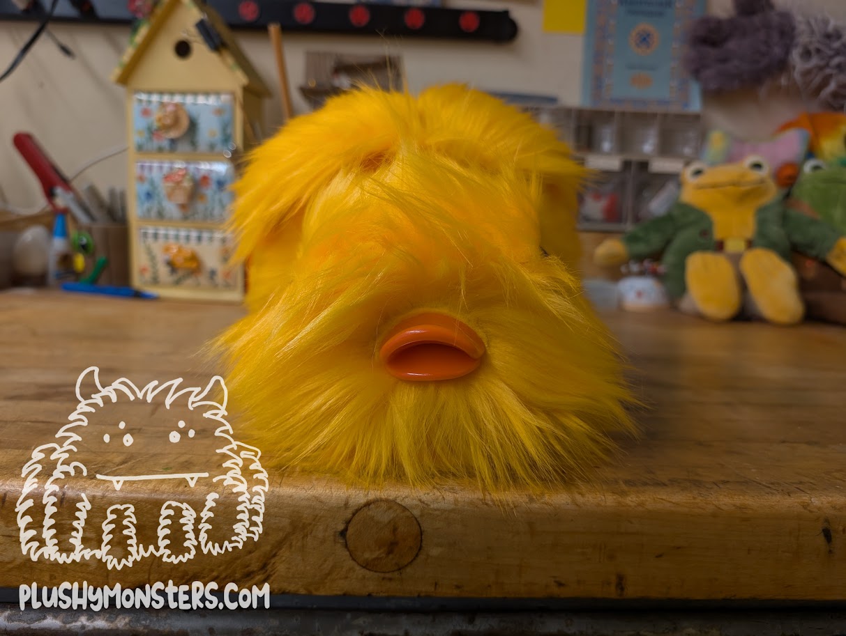 Fussy! - Weighted Duck Plushy