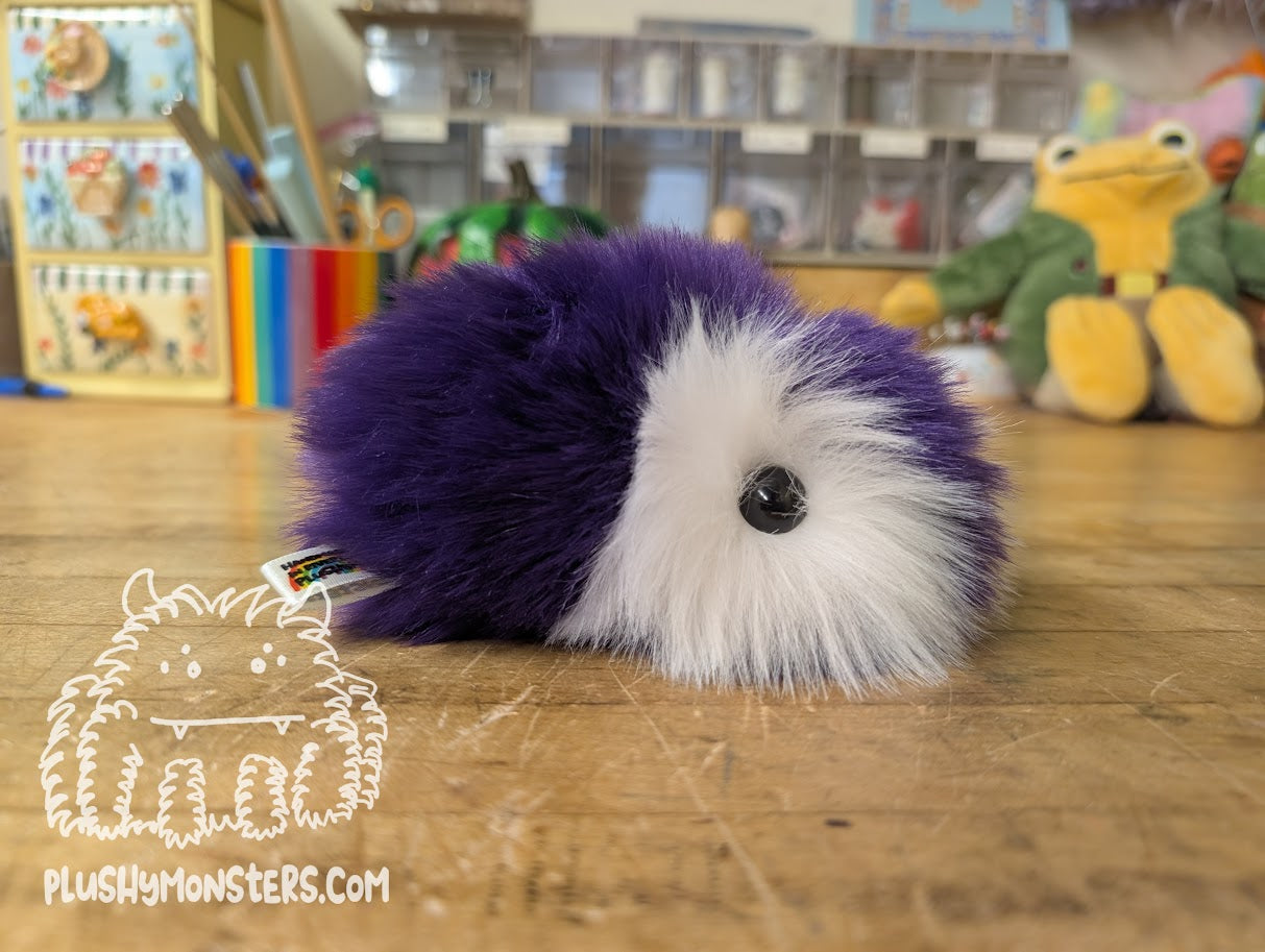Purple Stripe Pill Bug! - Weighted Pill Bug
