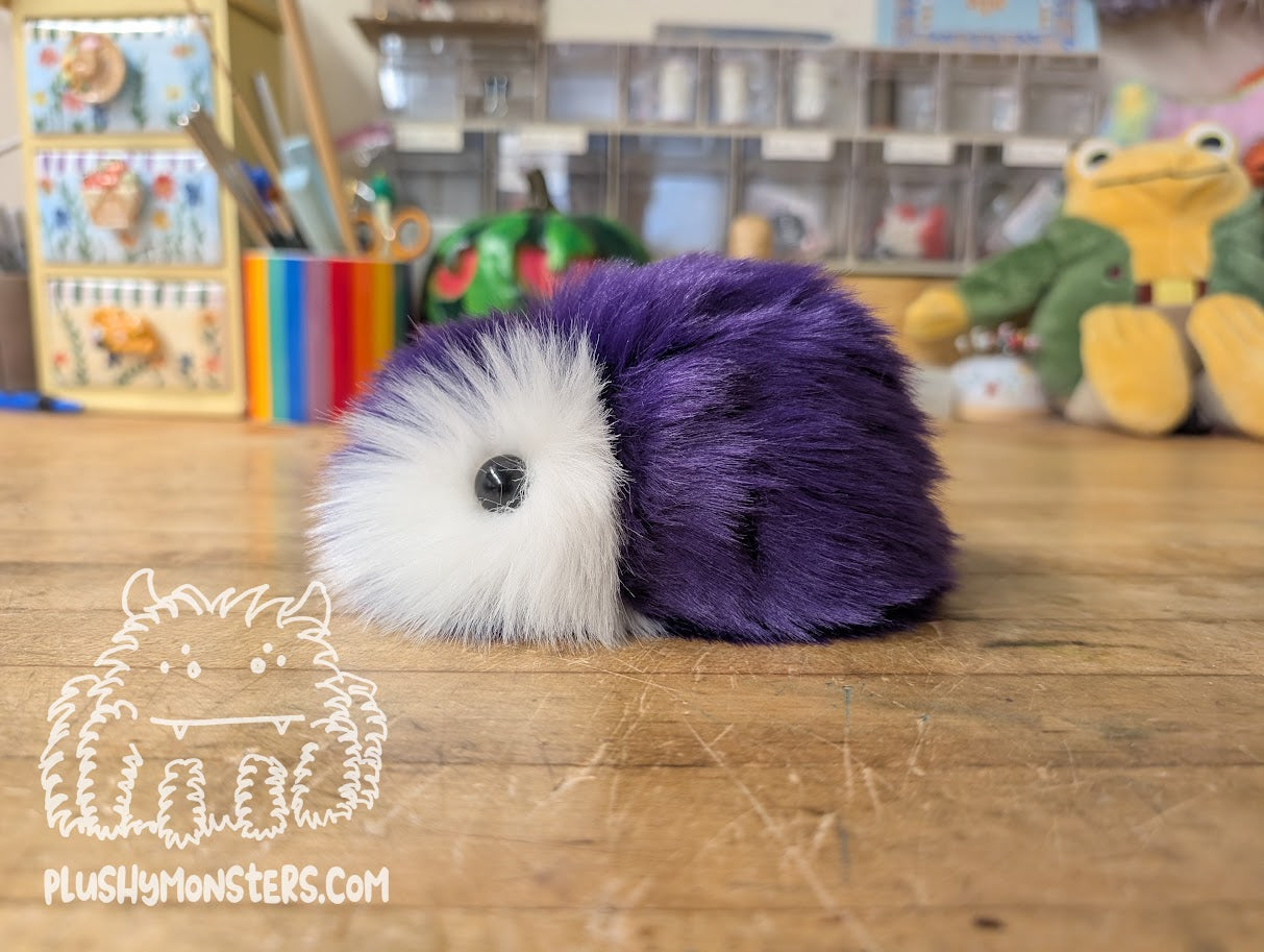 Purple Stripe Pill Bug! - Weighted Pill Bug