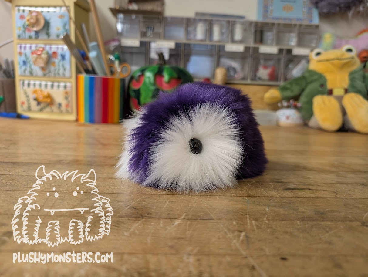 Purple Stripe Pill Bug! - Weighted Pill Bug
