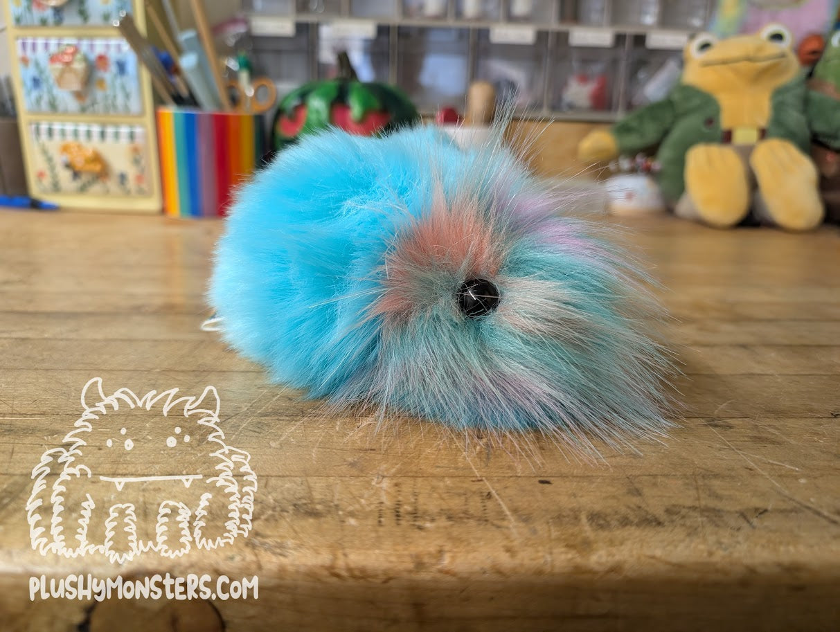 Teal Shelly Pill Bug! - Weighted Pill Bug