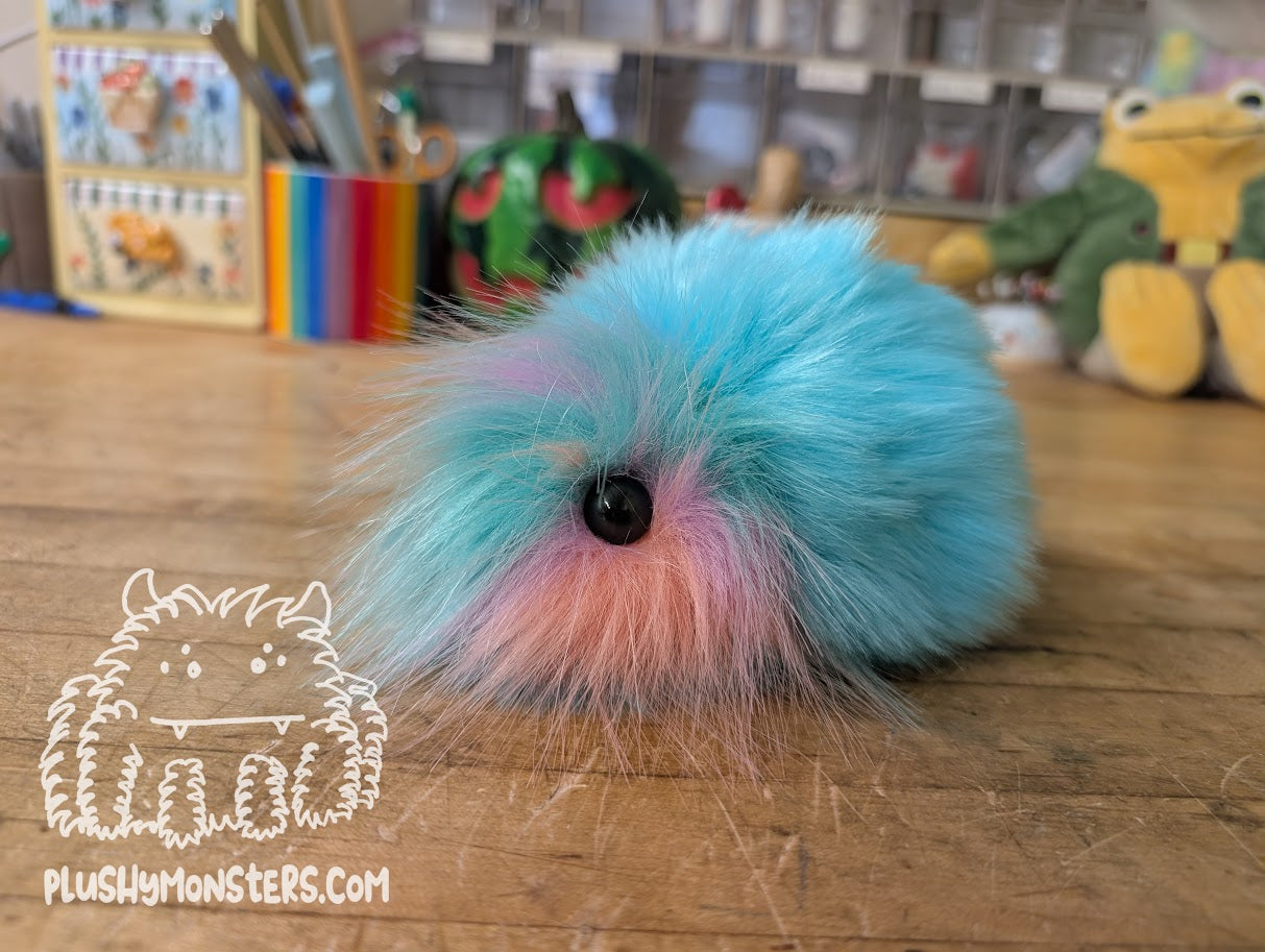 Teal Shelly Pill Bug! - Weighted Pill Bug