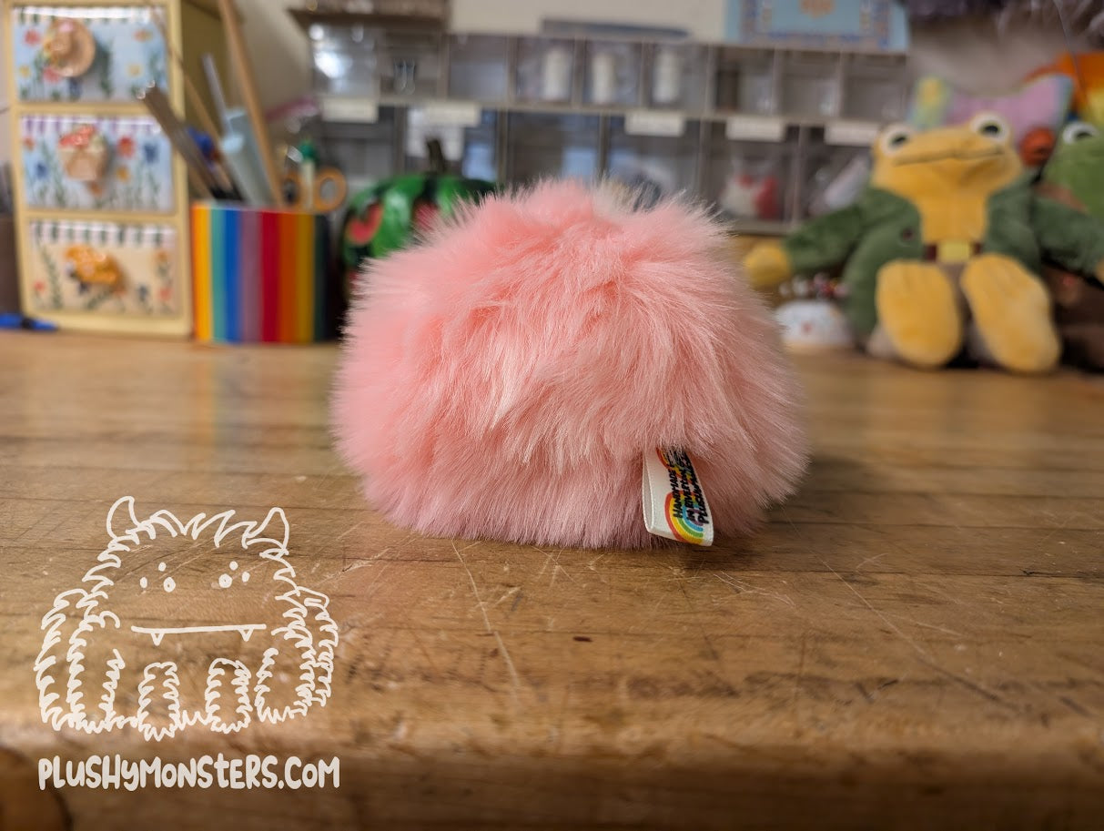 Marshmallow Pink Lemonade Pill Bug! - Weighted Pill Bug