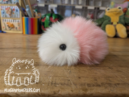 Marshmallow Pink Lemonade Pill Bug! - Weighted Pill Bug
