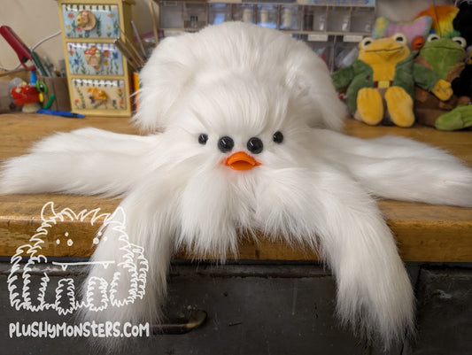 Lil' White Ducky! Duck Spider in Disguise! - Weighted Lil' Guy