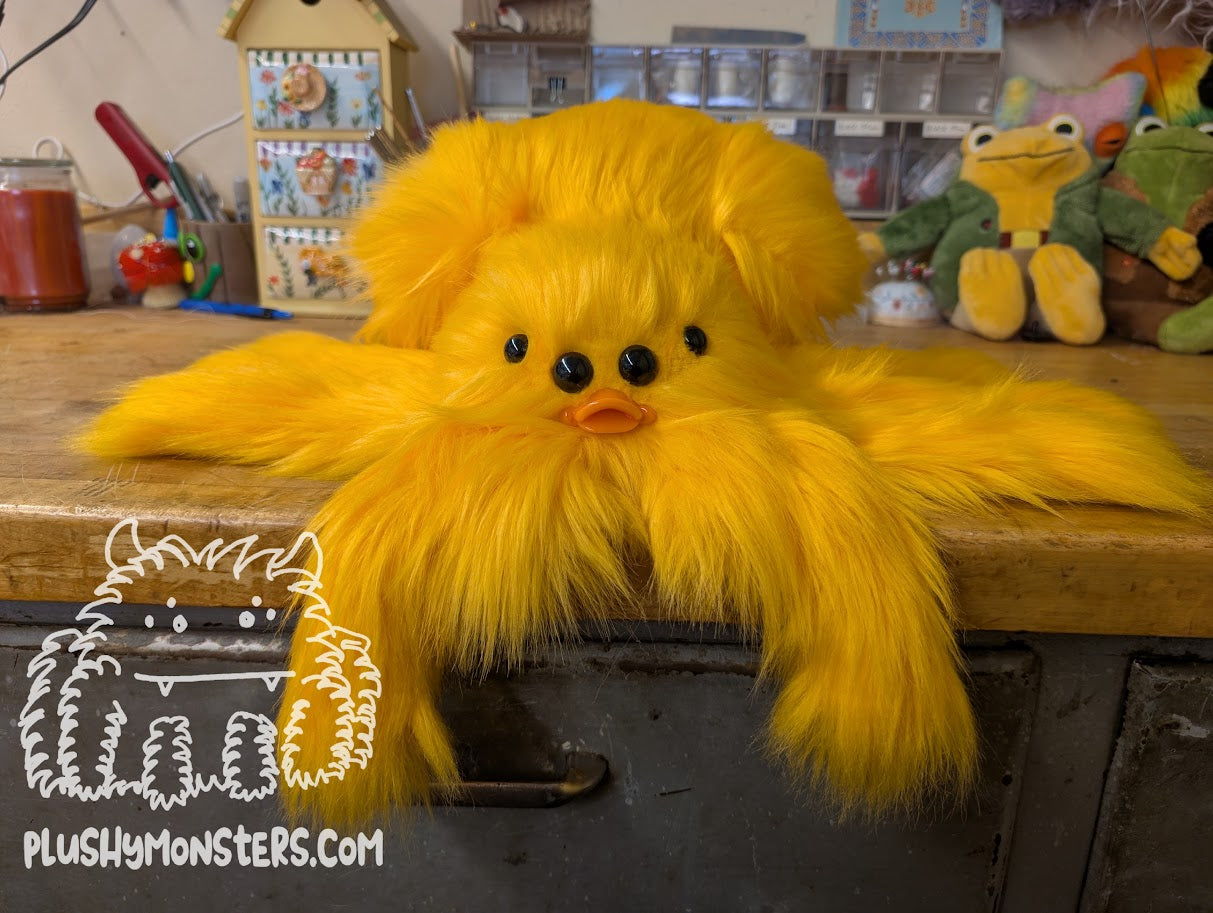 Lil' Yeller Ducky! Duck Spider in Disguise! - Weighted Lil' Guy