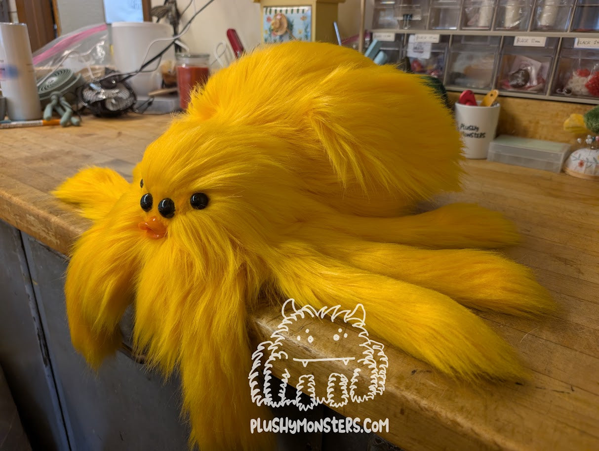 Lil' Yeller Ducky! Duck Spider in Disguise! - Weighted Lil' Guy