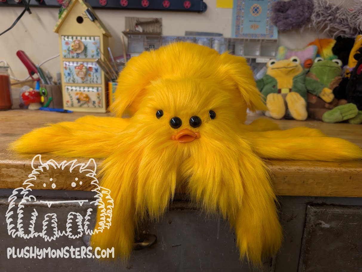Lil' Yeller Ducky! Duck Spider in Disguise! - Weighted Lil' Guy