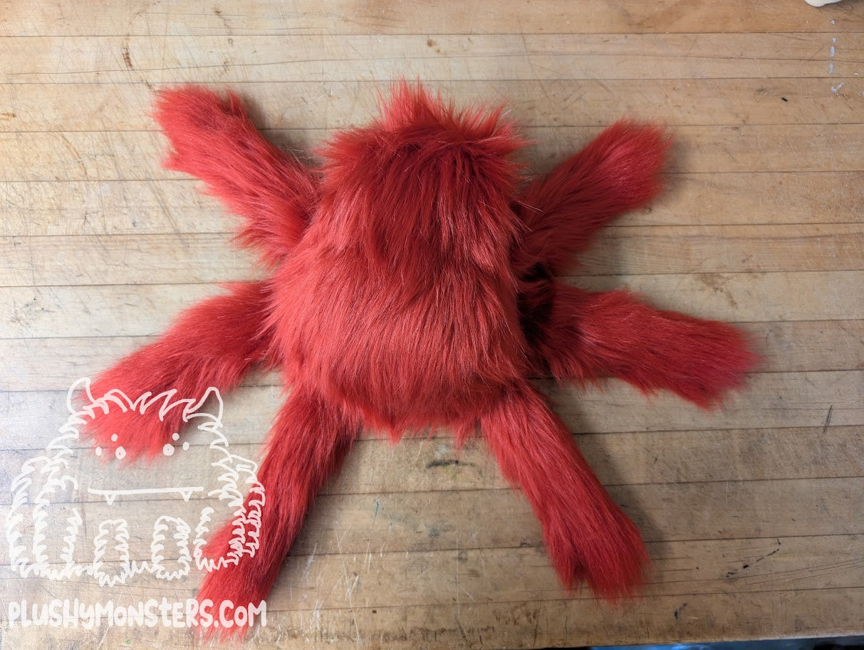 Scarlet Gobi with Giant Eyes! - Big Hobo Tick