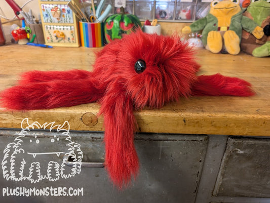 Scarlet Gobi with Giant Eyes! - Big Hobo Tick