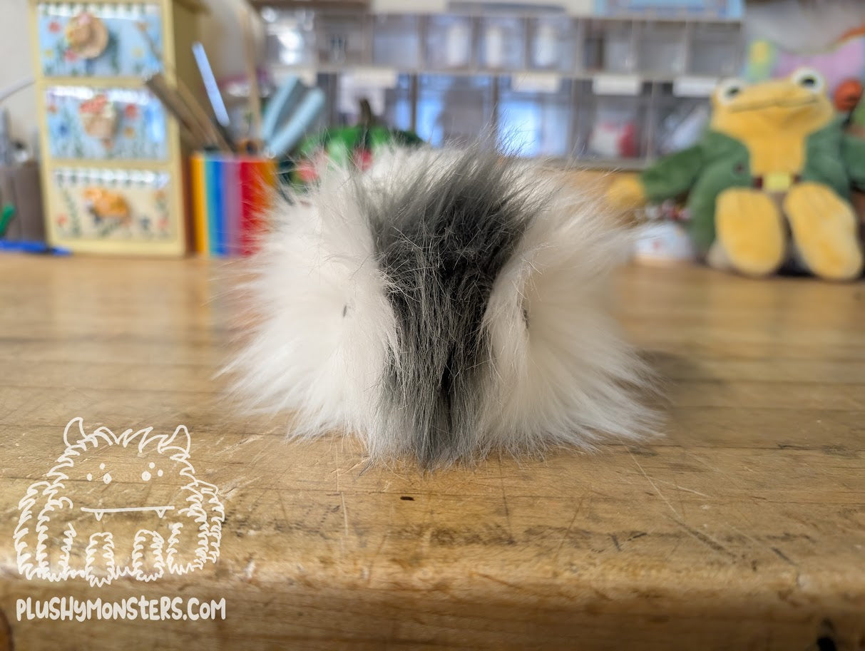 White and Gray Pill Bug! - Weighted Pill Bug