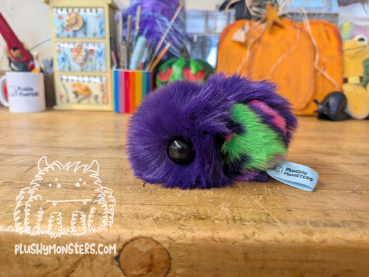 Purple Brightside Pill Bug! - Weighted Pill Bug