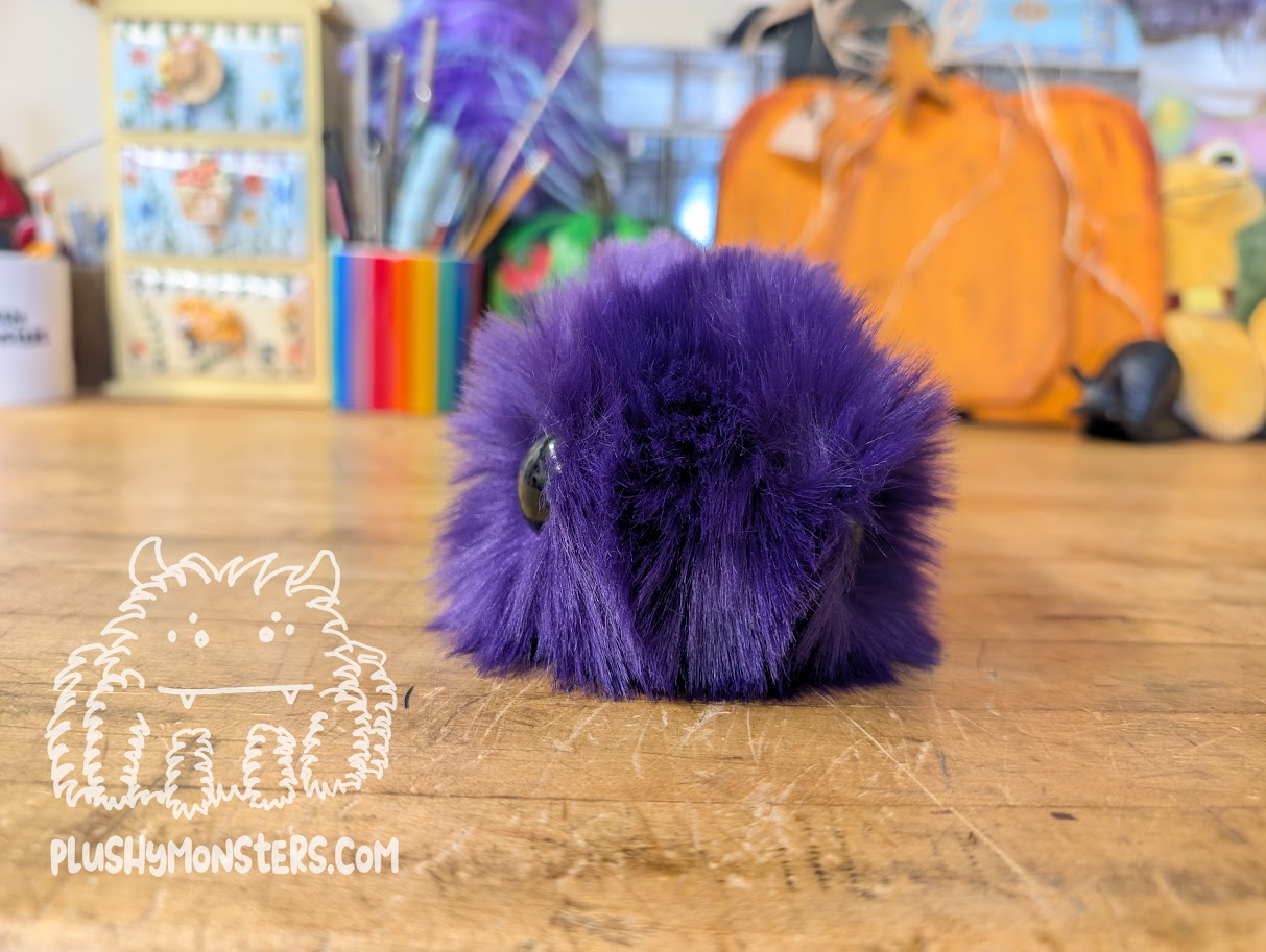 Purple Brightside Pill Bug! - Weighted Pill Bug