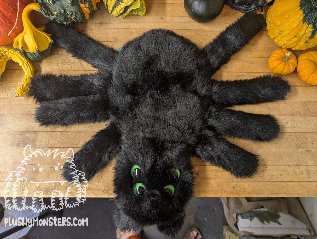 Kid's Drawing of a Spider! - Weighted Pancake Spider