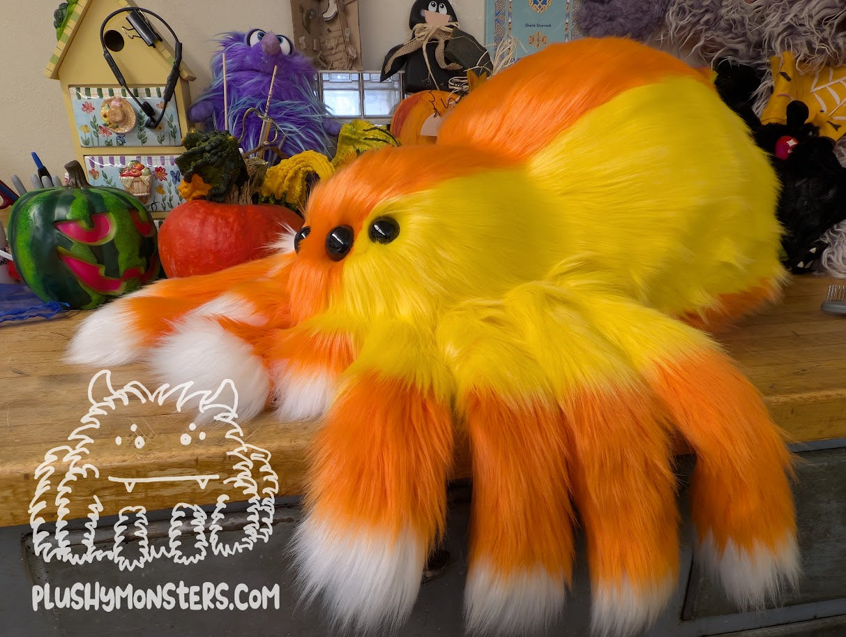 Candy Corn! - Candy Corn Spider in Disguise! - Weighted Middlin'