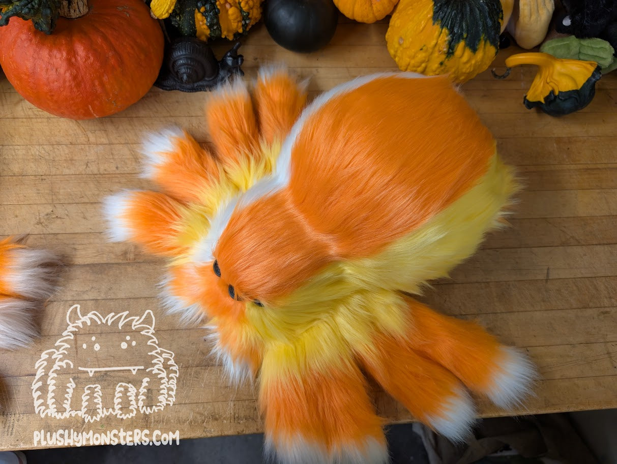 Lil' Candy Corn! - Candy Corn Spider in Disguise! - Weighted Lil' Guy