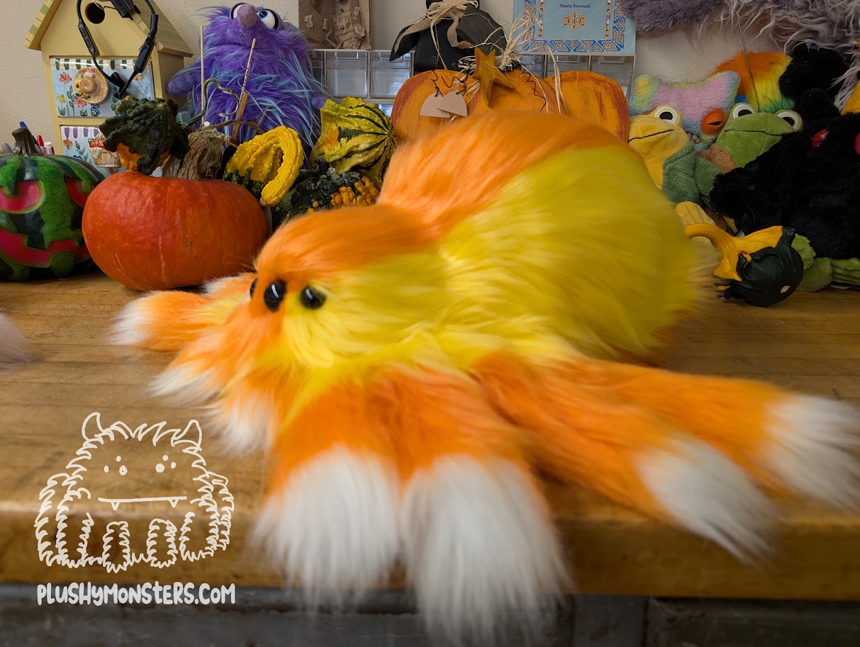 Lil' Candy Corn! - Candy Corn Spider in Disguise! - Weighted Lil' Guy