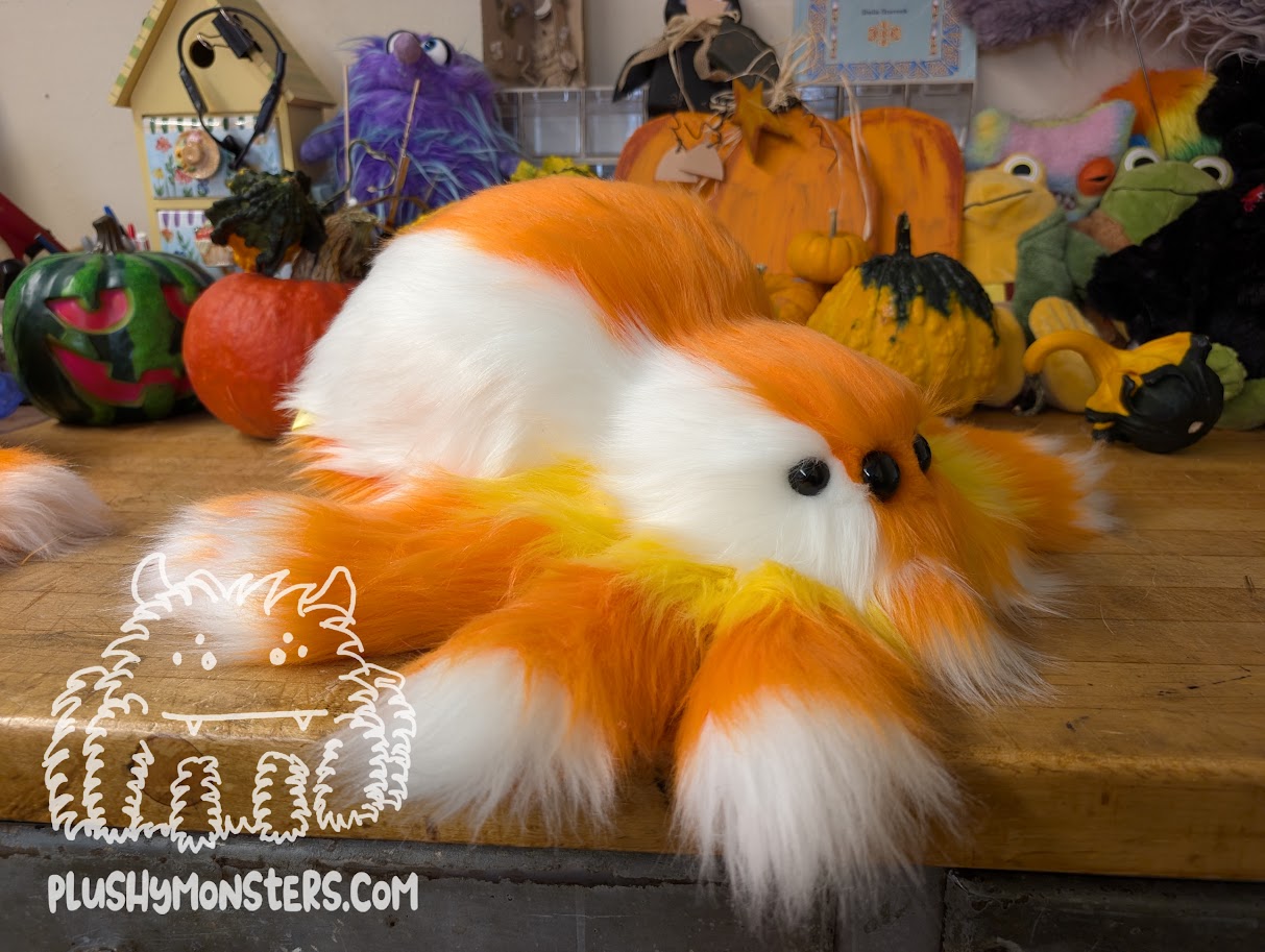 Lil' Candy Corn! - Candy Corn Spider in Disguise! - Weighted Lil' Guy