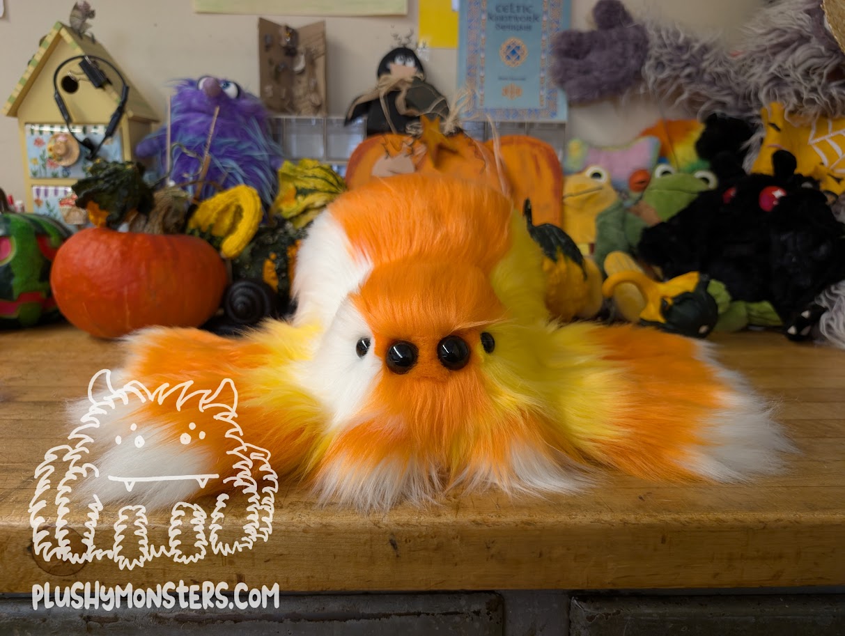 Lil' Candy Corn! - Candy Corn Spider in Disguise! - Weighted Lil' Guy