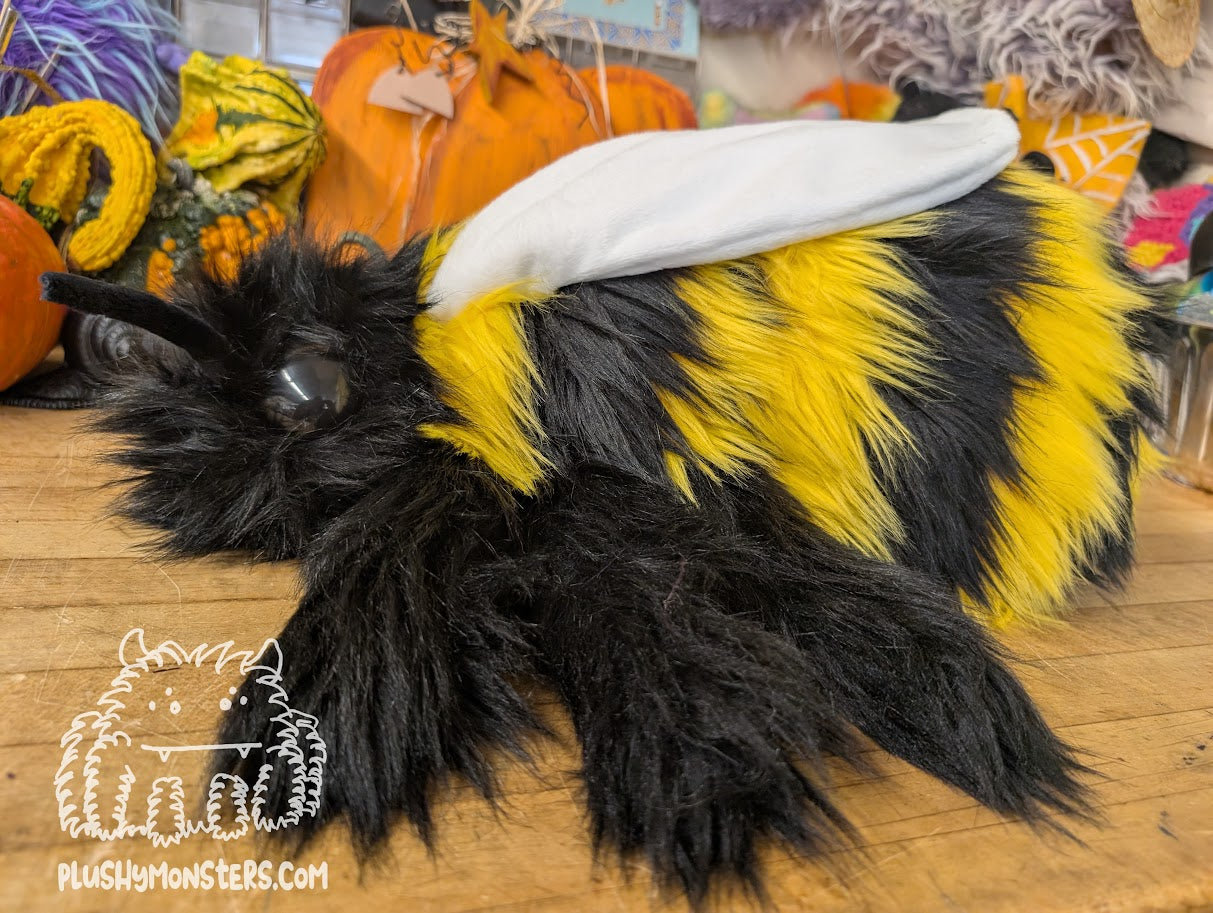 Herman, the Actual Bee! - Weighted Bumblebee Plushy