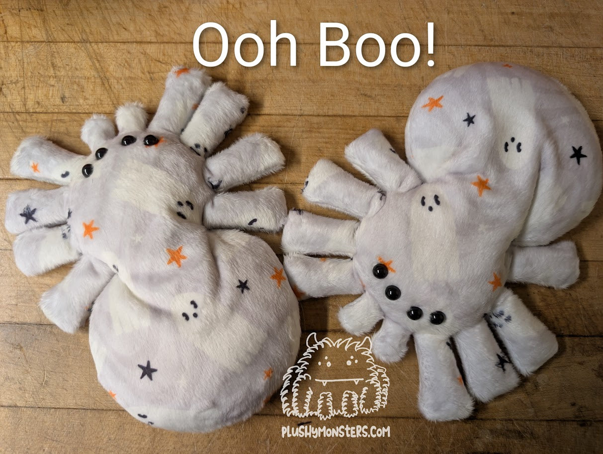 Mostly Ghostly Spiderlings!