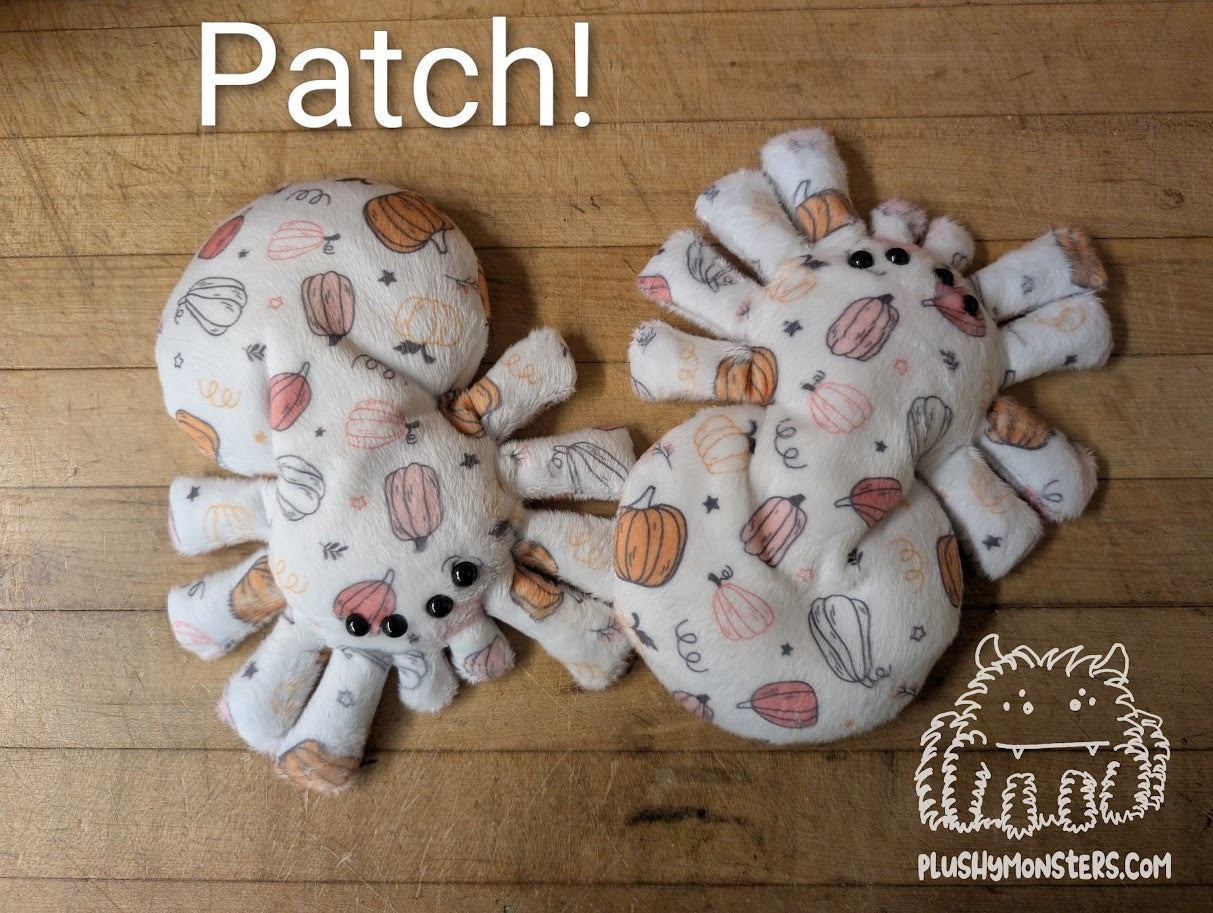 Pumpkin and Jack-O'-Lantern Spiderlings!