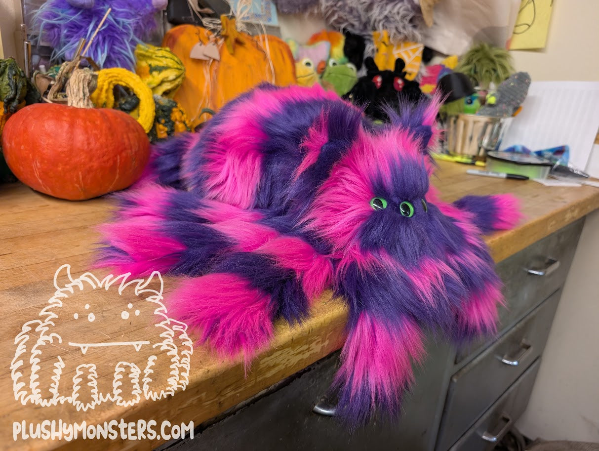 Kim's Lil' Chessy! - Cheshire Cat Spider in Disguise! - Weighted Lil' Guy