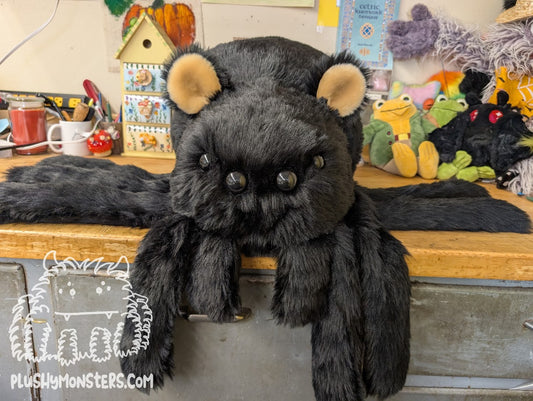 Big Able! Black Bear Spider in Disguise - Weighted Big'n