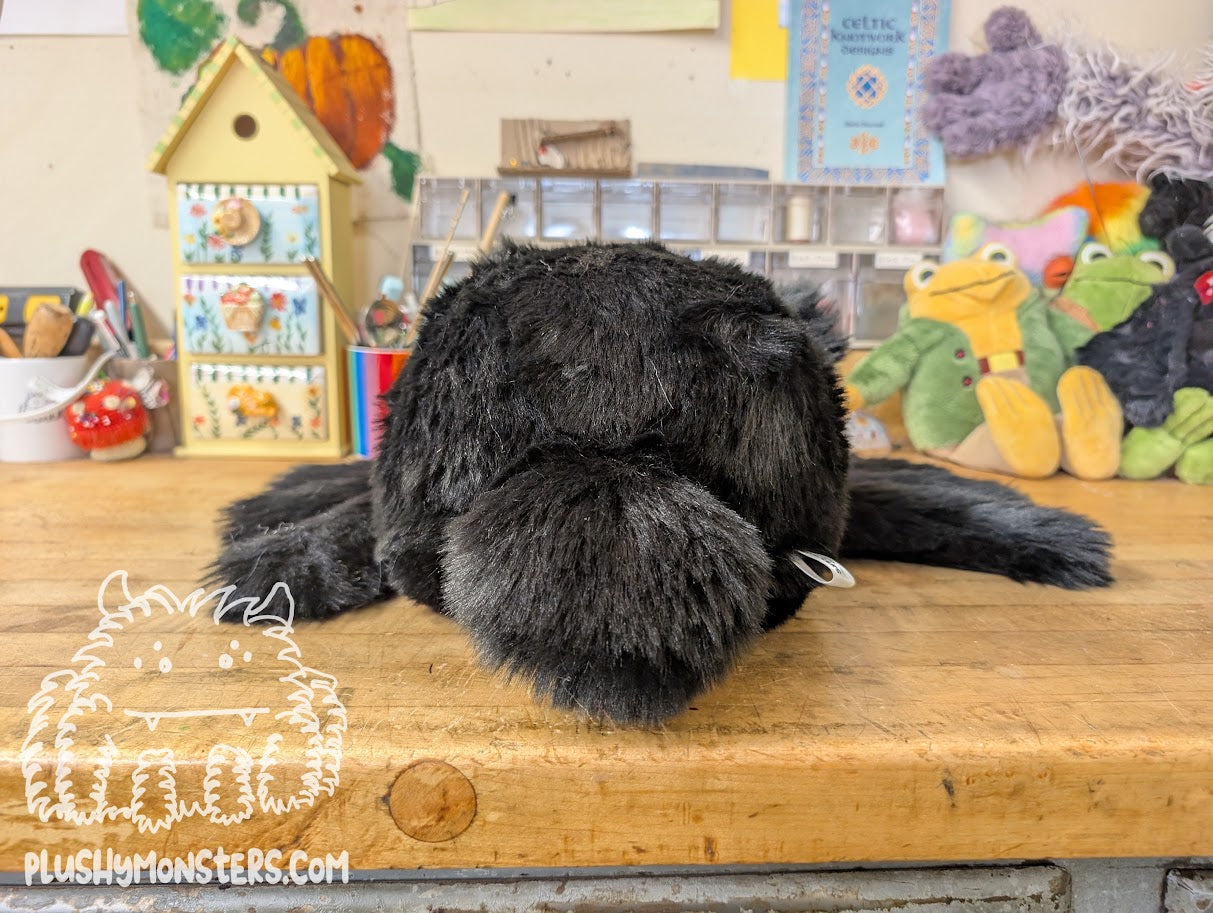 Lil' Able! Black Bear Spider in Disguise - Weighted Lil' Guy