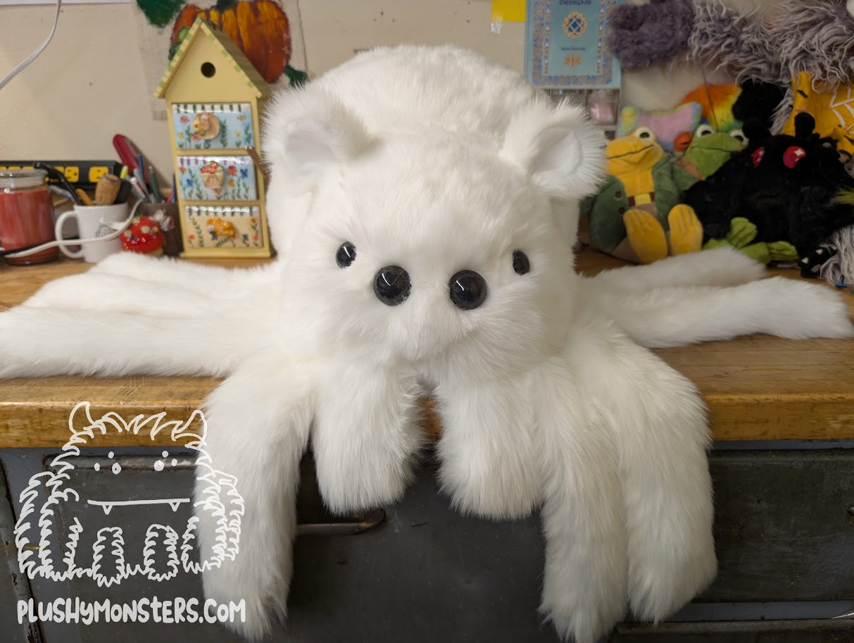 Big Art! - Polar Bear Spider in Disguise- Weighted Big'n